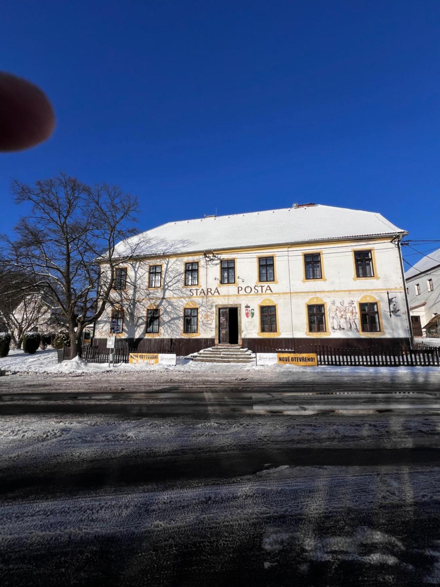 Stará pošta Telnice Exterior foto