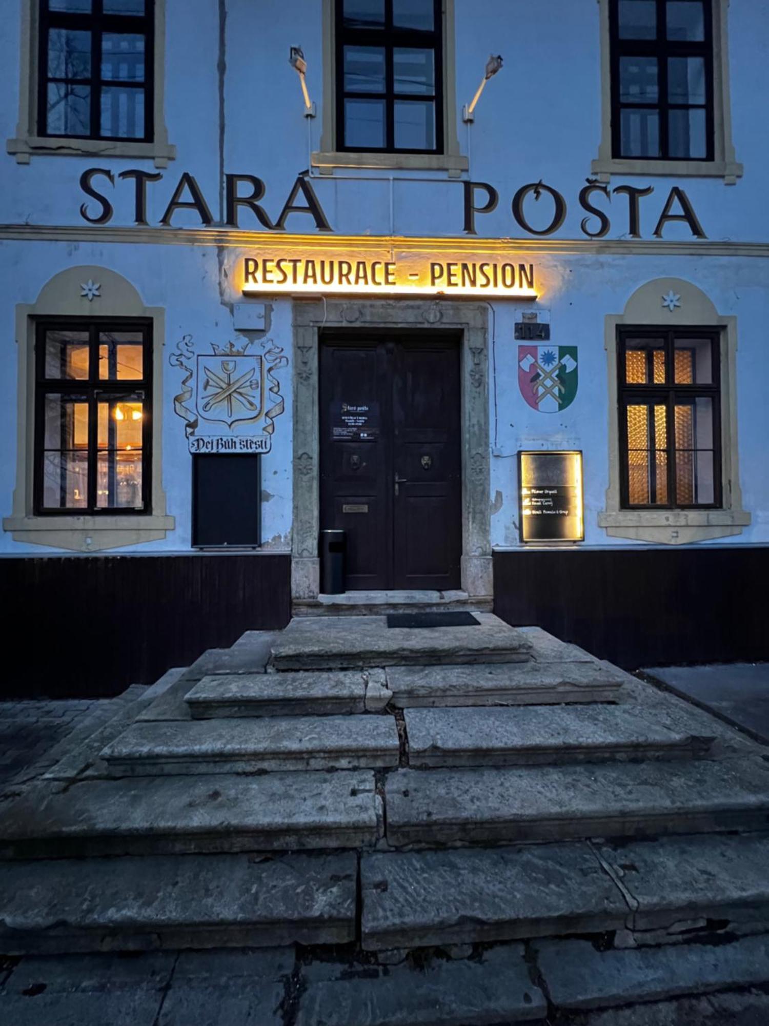 Stará pošta Telnice Exterior foto